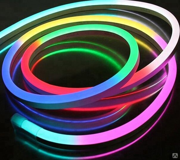 Неон RGB 12 V 6х12 мм, 10х20 мм, цена в Барнауле от компании АлтСвет