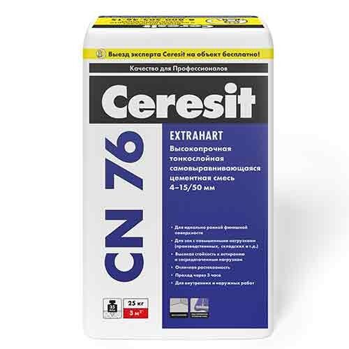Смесь Ceresit CN 76 самовыравнивающая 25 кг