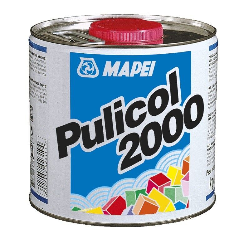 Средство для удаления остатков клея и лака Mapei Pulicol 2000 0,75 кг