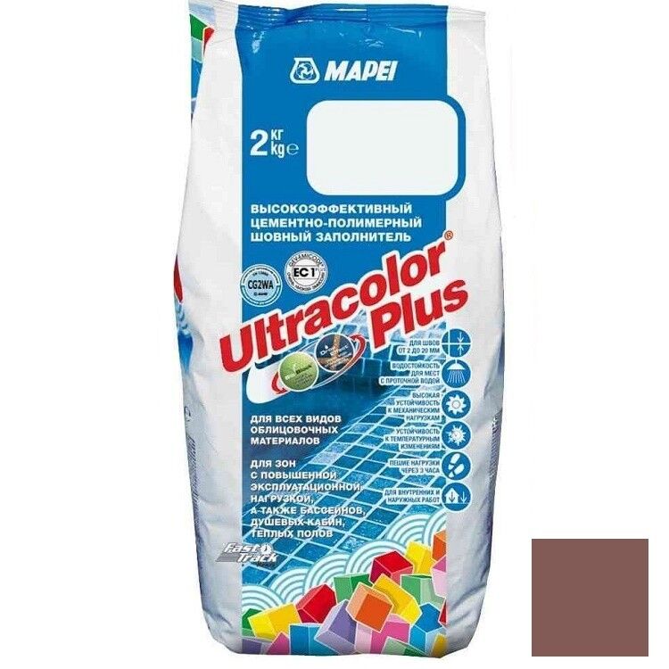 Затирка Mapei Ultracolor Plus №143 терракотовая 2 кг