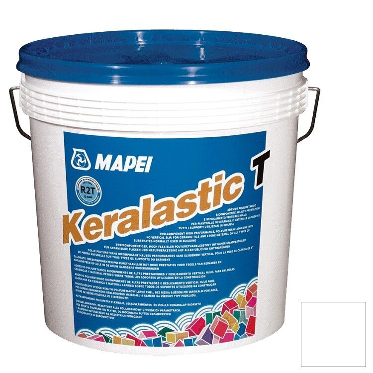 Клей Mapei Keralastic T для плитки и камня белый 10 кг