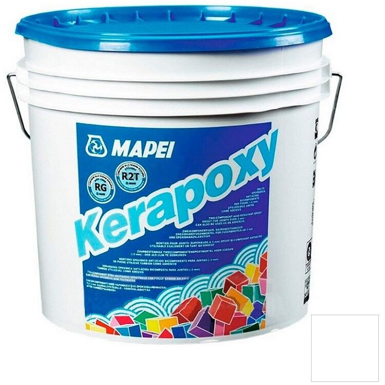 Затирка Mapei Kerapoxy №100 белая 10 кг