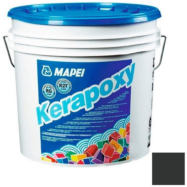 Затирка Mapei Kerapoxy №120 черная 10 кг