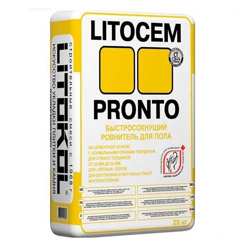 Ровнитель Litokol Litocem Pronto 25 кг