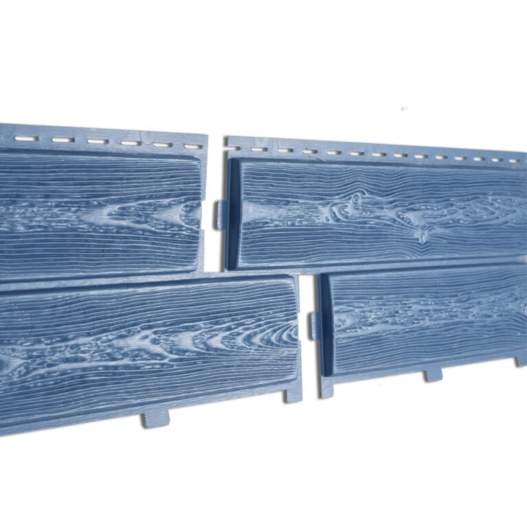 Фасадная панель "хокла" (юп) color голубика 2000*250 мм Ю-пласт
