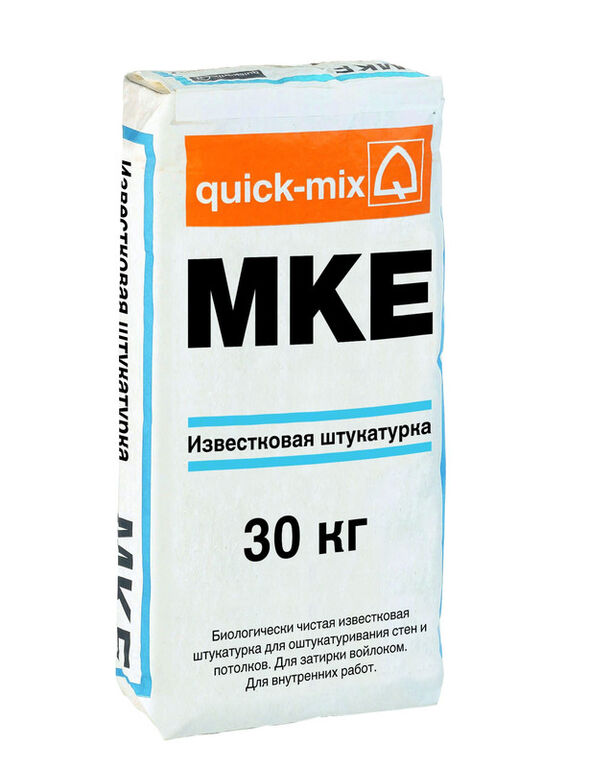 Известковая штукатурка, MKE Quick-mix