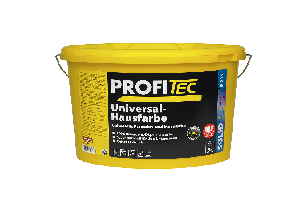 Краска для внутренних и наружных работ Универсал Хаусфарбе Профитек / Universal Hausfarbe ProfiTec P235 5 л