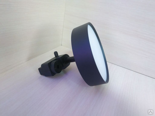Светодиодный трековый светильник круглый 24 Вт D120х30 мм 6000К #1