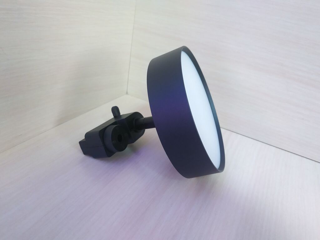 Светодиодный трековый светильник круглый 24 Вт D120х30 мм 6000К