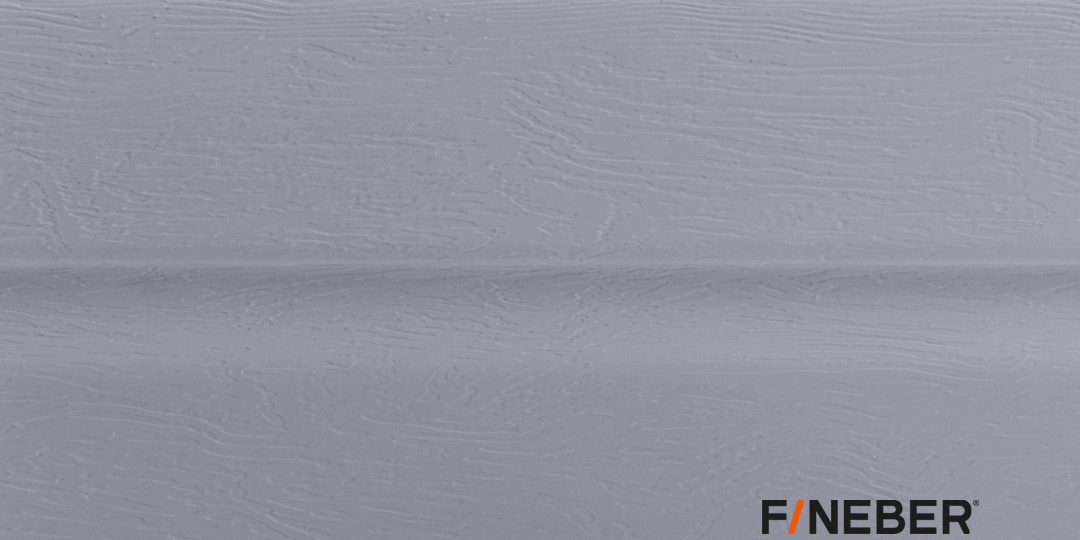 Сайдинг виниловый FineBer Standart 3,66х0,205 м (0,75 м2) Серо-голубой