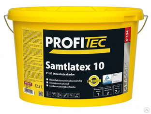Краска ProfiTec Samtlatex 10 / Профитек Самтлатекс 10 P154 12,5л 