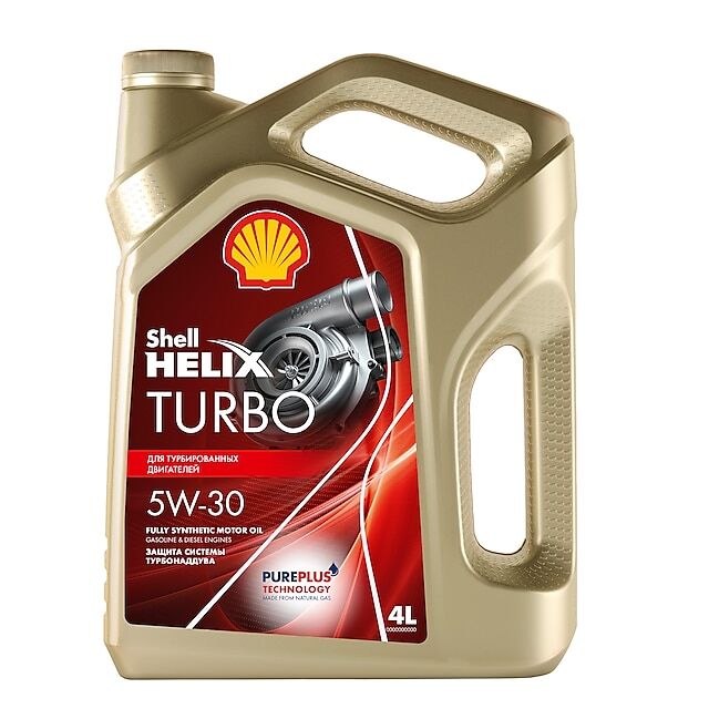 Масло моторное Shell Helix Turbo 5W-30 (4 л)