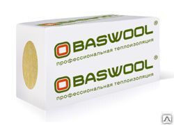 Минераловатная теплоизоляция BASWOOL стандарт 50 1200х600х50-200