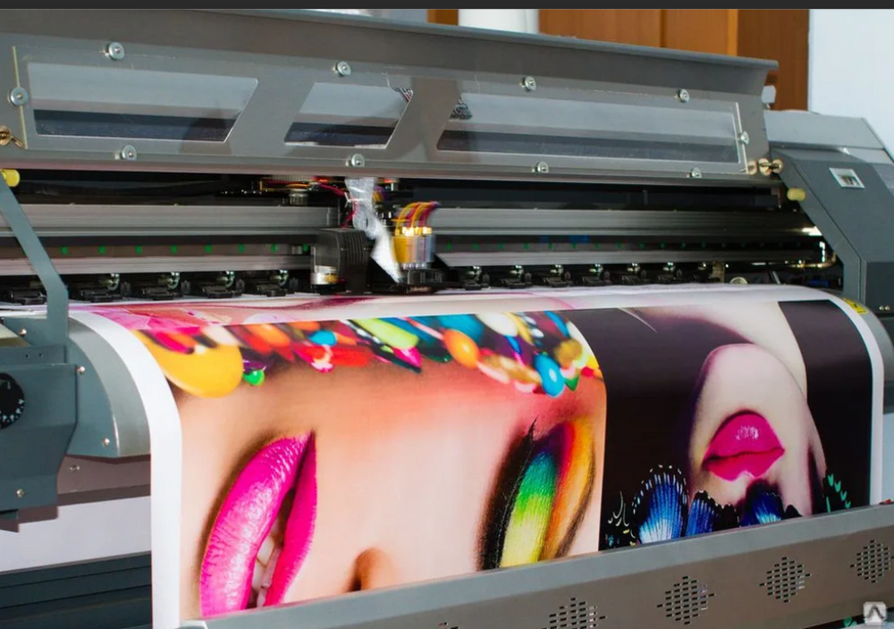 Печать рисунка на ткани на заказ