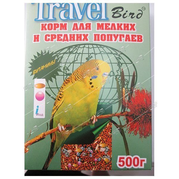 Корм для мелких и средних попугаев ТреВел Витамин 0,5 кг (21) TraVel