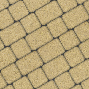 Классико (желтый) Стандарт плитка тротуарная вибропрессованная Выбор толщина 6 см арт.Б.1.КО.6