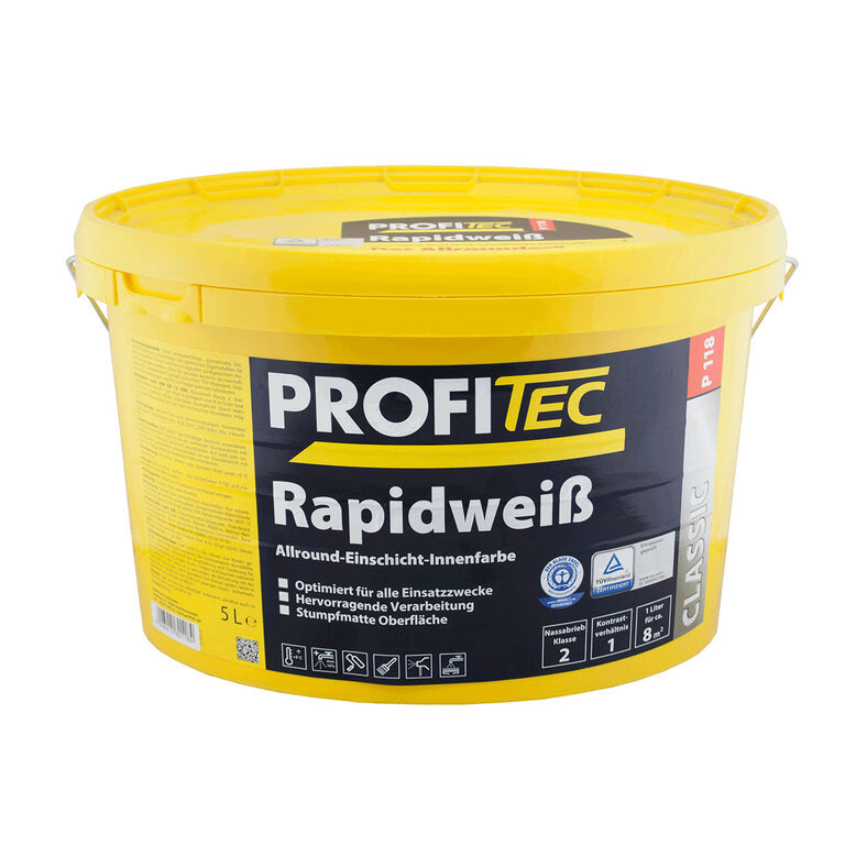 Краска ProfiTec Rapidweiss / Профитек Рапидвейс P118 12,5 л