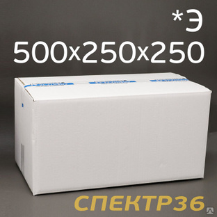 Гофрокороб №10 (500х250х250) П-32 белый плотный 