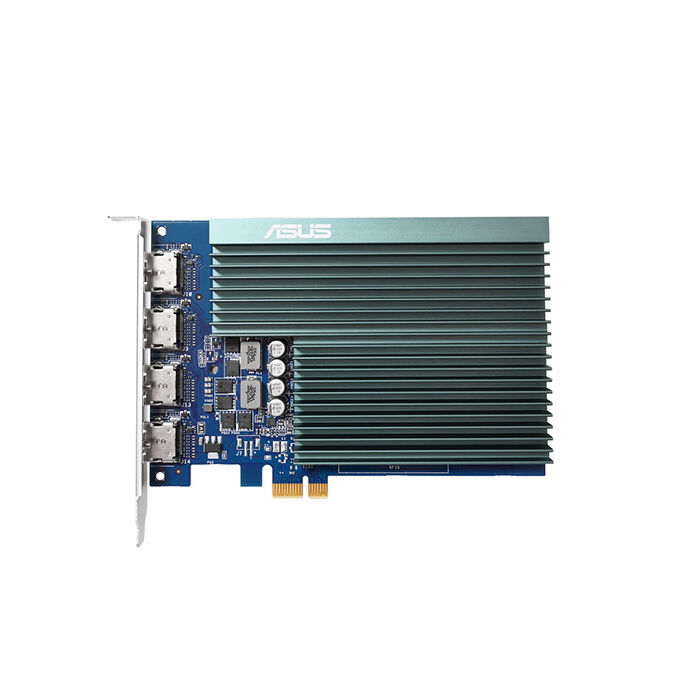 Видеокарта GeForce GT730 2048Mb Asus GT730-4H-SL-2GD5, 902/5010 64bit GDDR5 4xHDMI ASUS