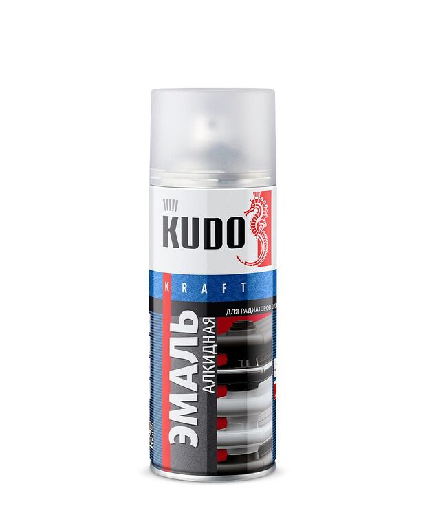Эмаль для радиаторов отопления KUDO глянцевая белая KU-5101