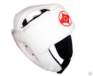 Шлем для каратэ открытый из искусственной кожи 
