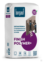 Шпаклевка полимерная гипсовая финишная Bergauf Finish Polymer+, 20кг (64)