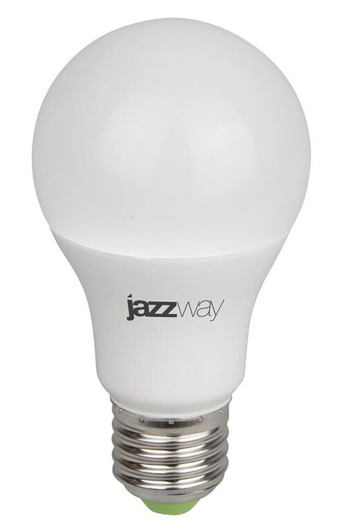 Лампа светодиодная PPG A60 Agro 15 Вт A60 грушевидная матовая E27 IP20 для растений красн./син. спектр frost JazzWay