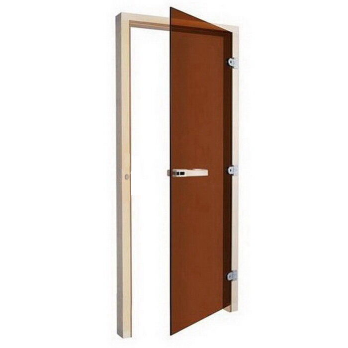 Дверь для бани Sawo 730-3SGАR (7х19, бронза, правая, без порога, осина) Saw