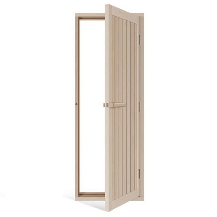 Дверь для сауны Sawo 734-4SA (700х2040 мм, деревянная глухая, с порогом, ос