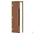 Дверь для бани Sawo 741-3SGDL (7х19, бронза, левая, без порога, с вертикаль #1