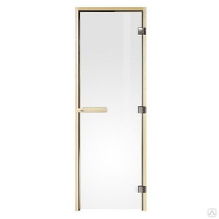 Дверь для сауны Tylo DGB 9x21 (прозрачная, сосна, арт. 91031926) Tylo #1