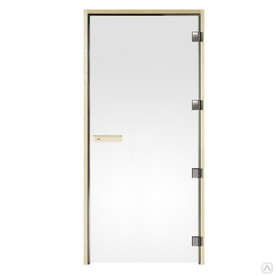 Дверь для сауны Tylo DGL 10x20 (прозрачная, осина, арт. 91031934) Tylo #1
