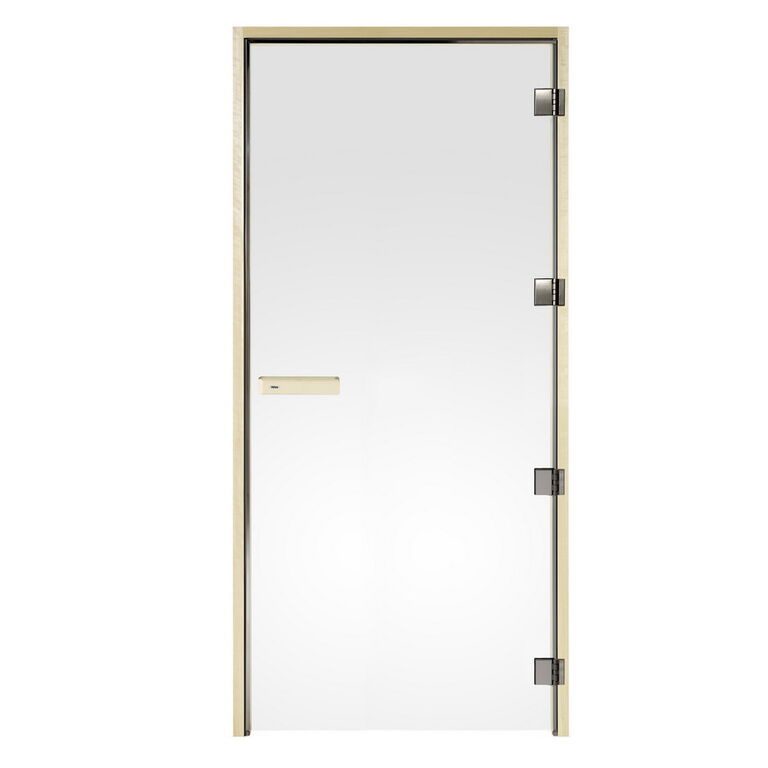 Дверь для сауны Tylo DGL 10x20 (прозрачная, осина, арт. 91031934) Tylo