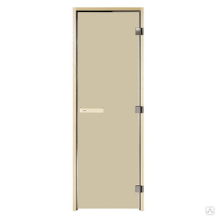 Дверь для сауны Tylo DGL 7x19 (бронза, ель, арт. 95113170) Tylo #1