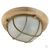 Светильник для бани ТЕРМА 3 1302 с решеткой (круглый, деревянный, до +120 С #1