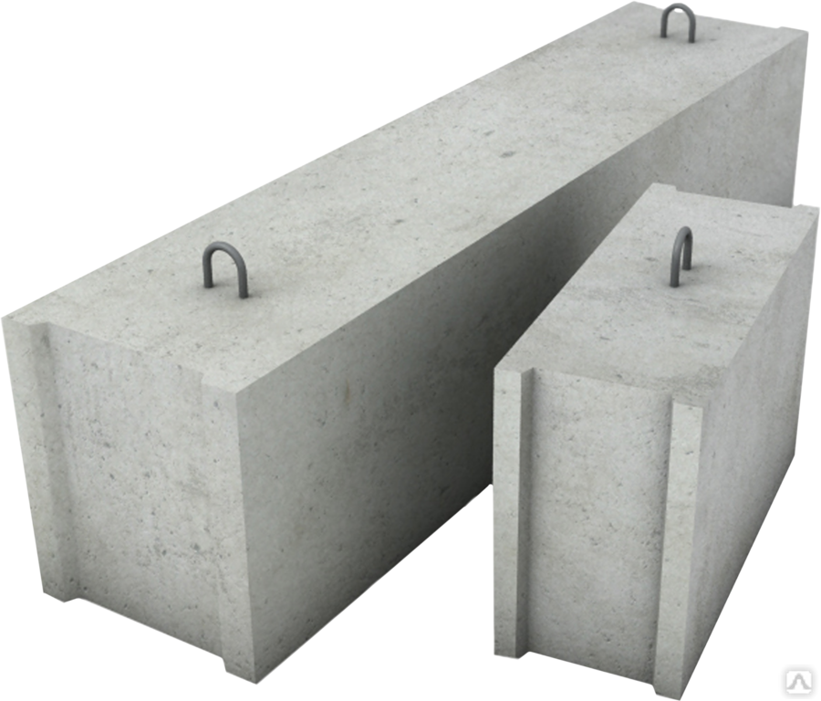 Блок бетонный ФБС 24-3-6 фундаментный  за 1 850 руб./шт. в .