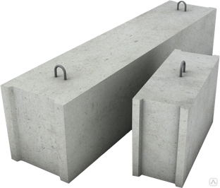Блок бетонный ФБС 6-5-6 фундаментный 