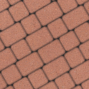 Классико (оранжевый) Стандарт плитка тротуарная вибропрессованная Выбор толщина 6 см арт.Б.1.КО.6