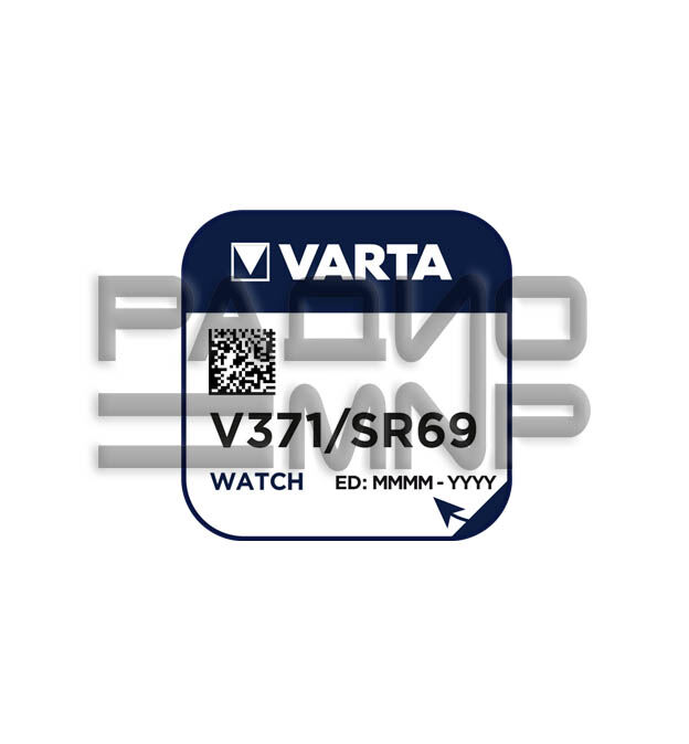 Элемент питания 371 SR920SW G6 "Varta" 2
