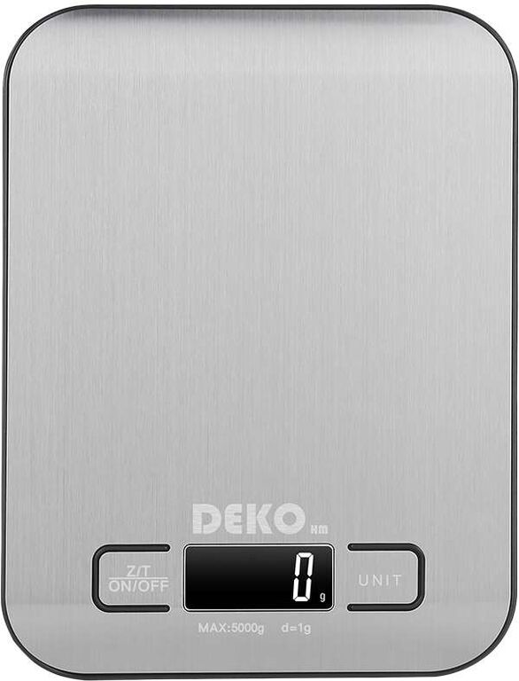 Высокоточные кухонные весы DEKO DKKS02 электронные с дисплеем, измеряемая масса: до 5кг, погрешность: 1г 041-0024