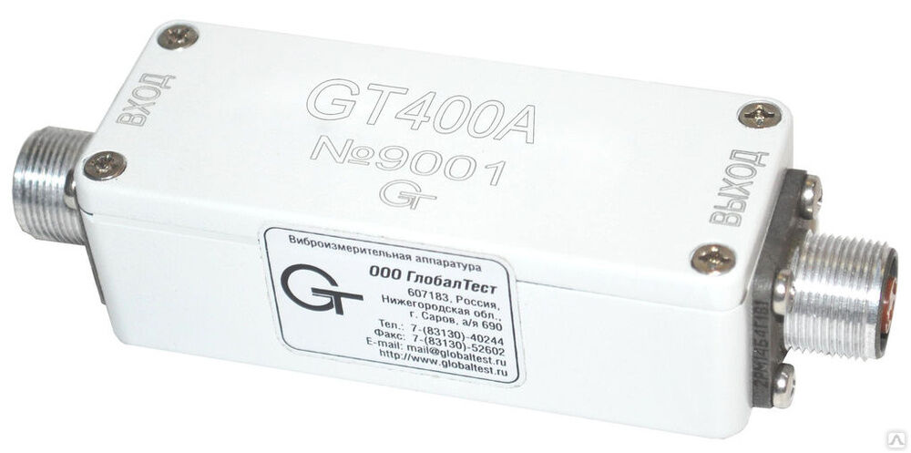 Усилитель сигналов преобразователей акустической эмиссии напряжения GT400A