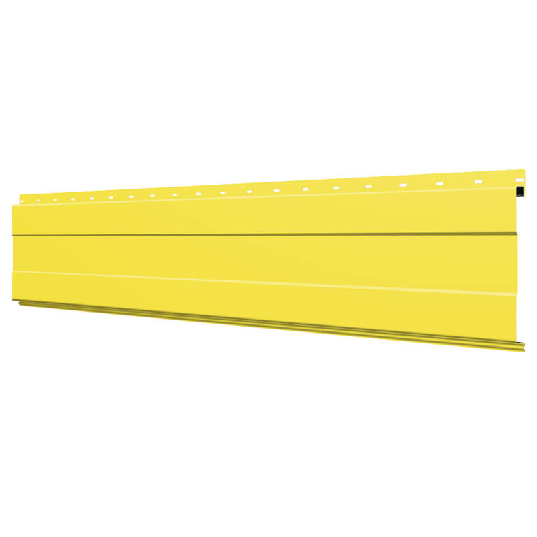 Линеарная потолочно-стеновая панель с полосой RAL1018 Желтый