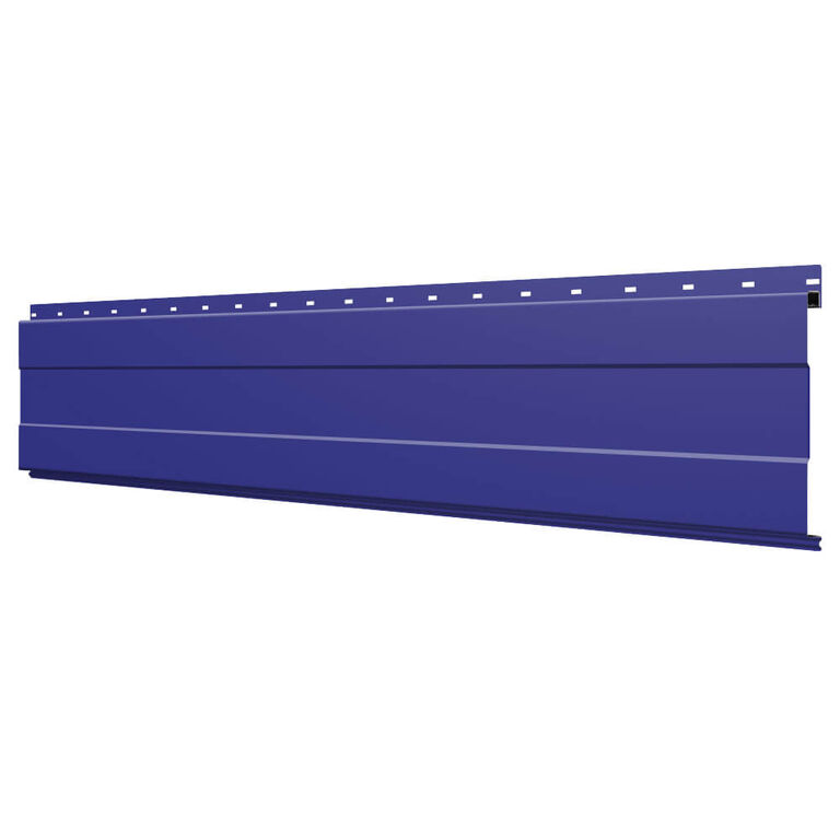 Линеарная потолочно-стеновая панель с полосой RAL5002 Синий Ультрамарин