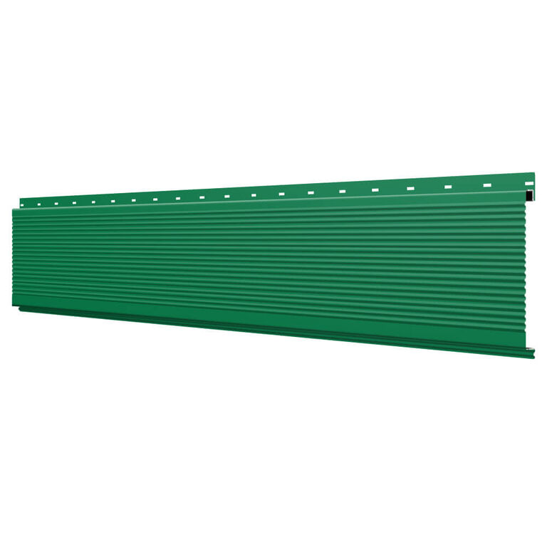 Линеарная потолочно-стеновая панель рифленая RAL6029 Зеленая Мята