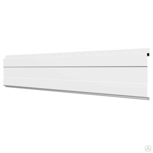 Линеарная потолочно-стеновая панель с полосой RAL9003 Белый 