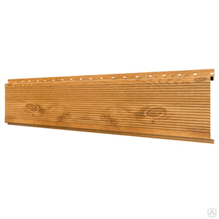 Линеарная потолочно-стеновая панель рифленая Золотое Дерево 3D Printech Корея 