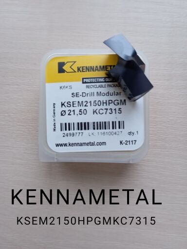 Пластина твердосплавная KSEM2150HPGM KC7315 KENNAMETAL