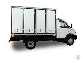 Хлебный фургон 3302-288 Пенопласт 40 мм, 128 лотков, фургон 3 м 