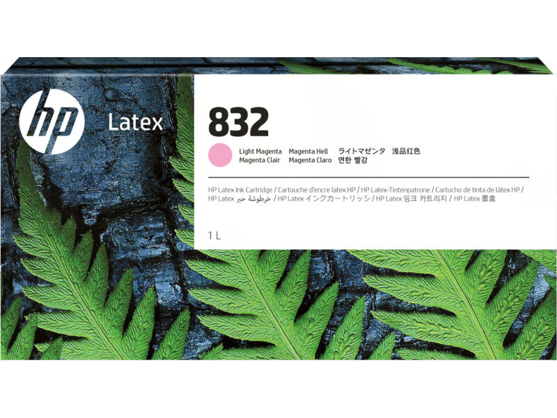Картридж HP 832 Lt Magenta Latex Ink Crtg 1л (4UV80A)