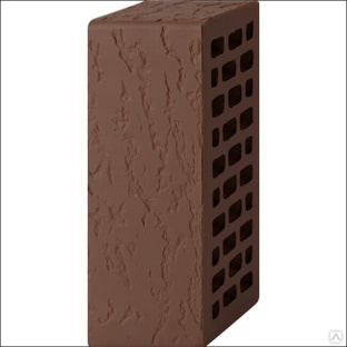 Кирпич лицевой шоколад 1,4НФ - Дуб M200 250х120х88 мм Шоколадный 
